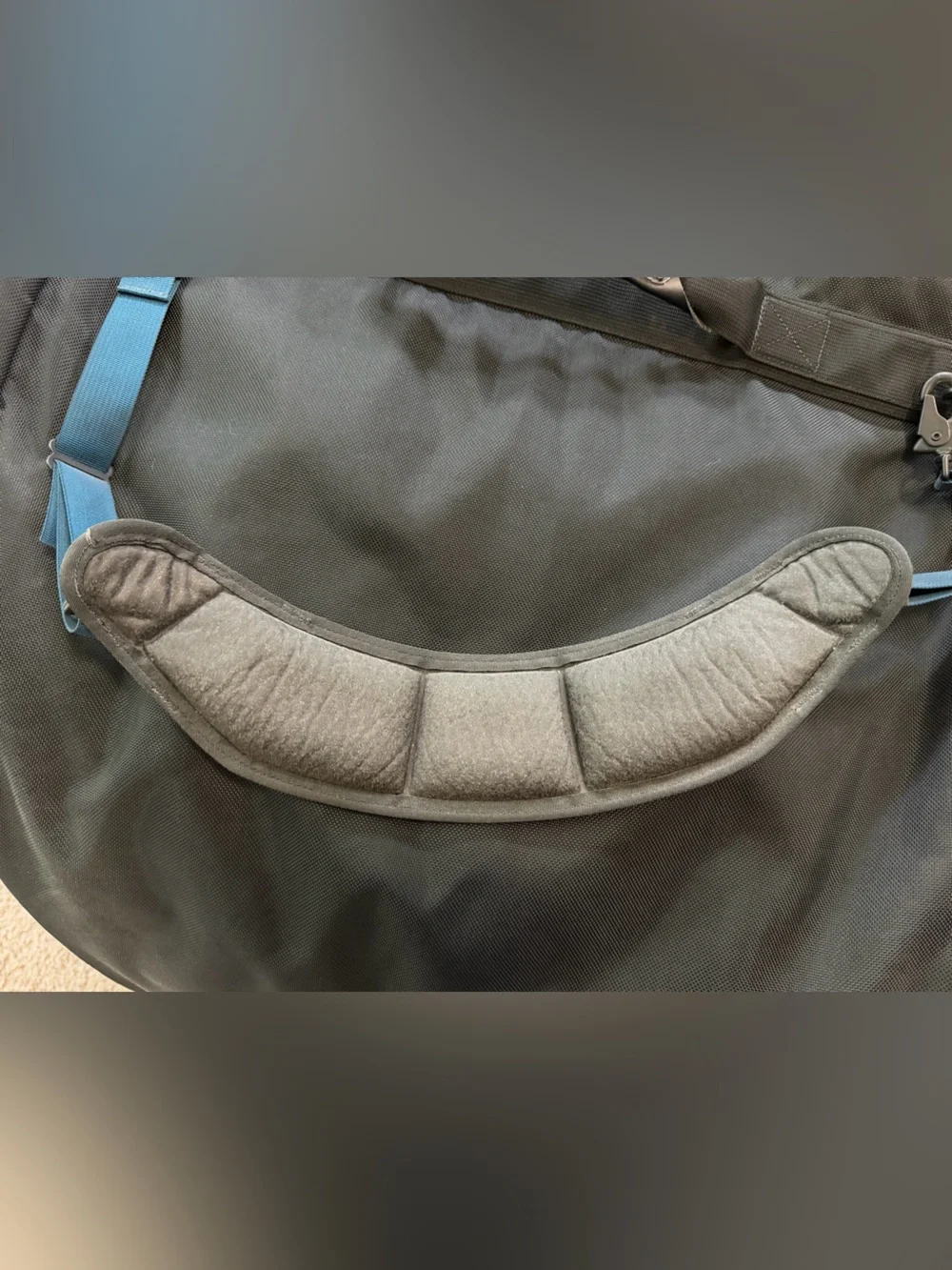 Patagonia Vintage Black Burrito Garment Bag